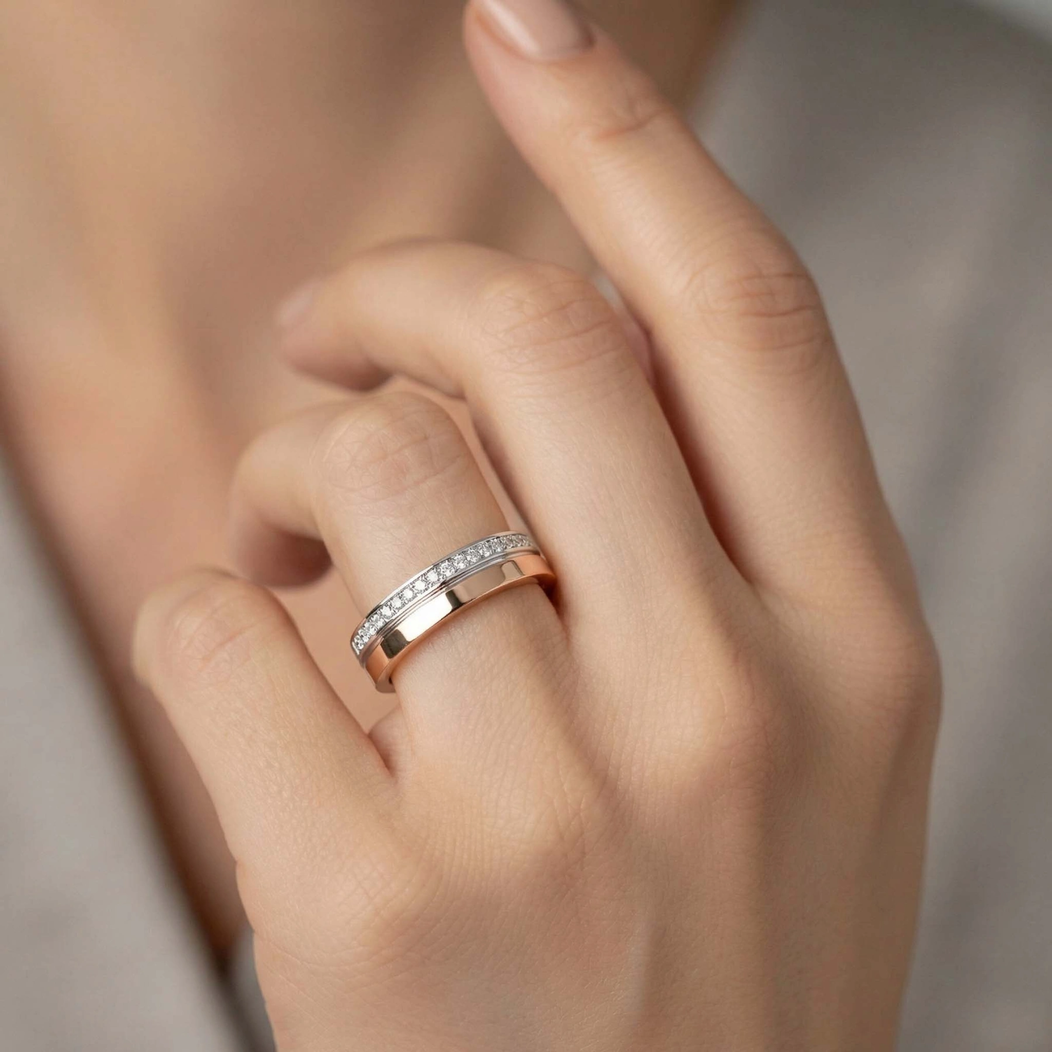 Amour Couple Rings Set