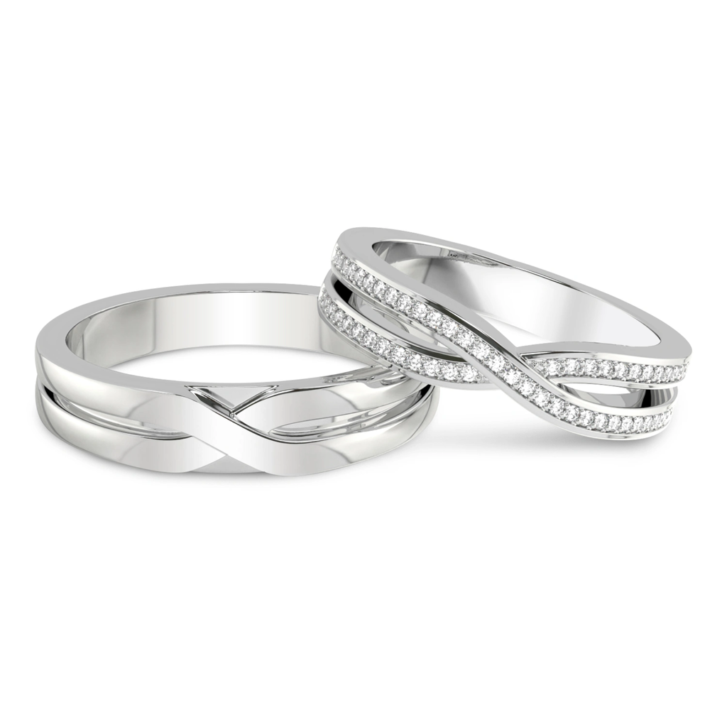 Ardor Couple Rings Set
