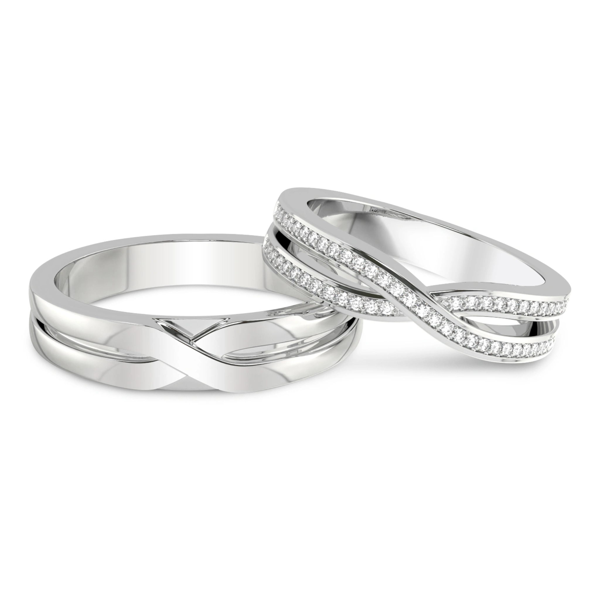 Ardor Couple Rings Set
