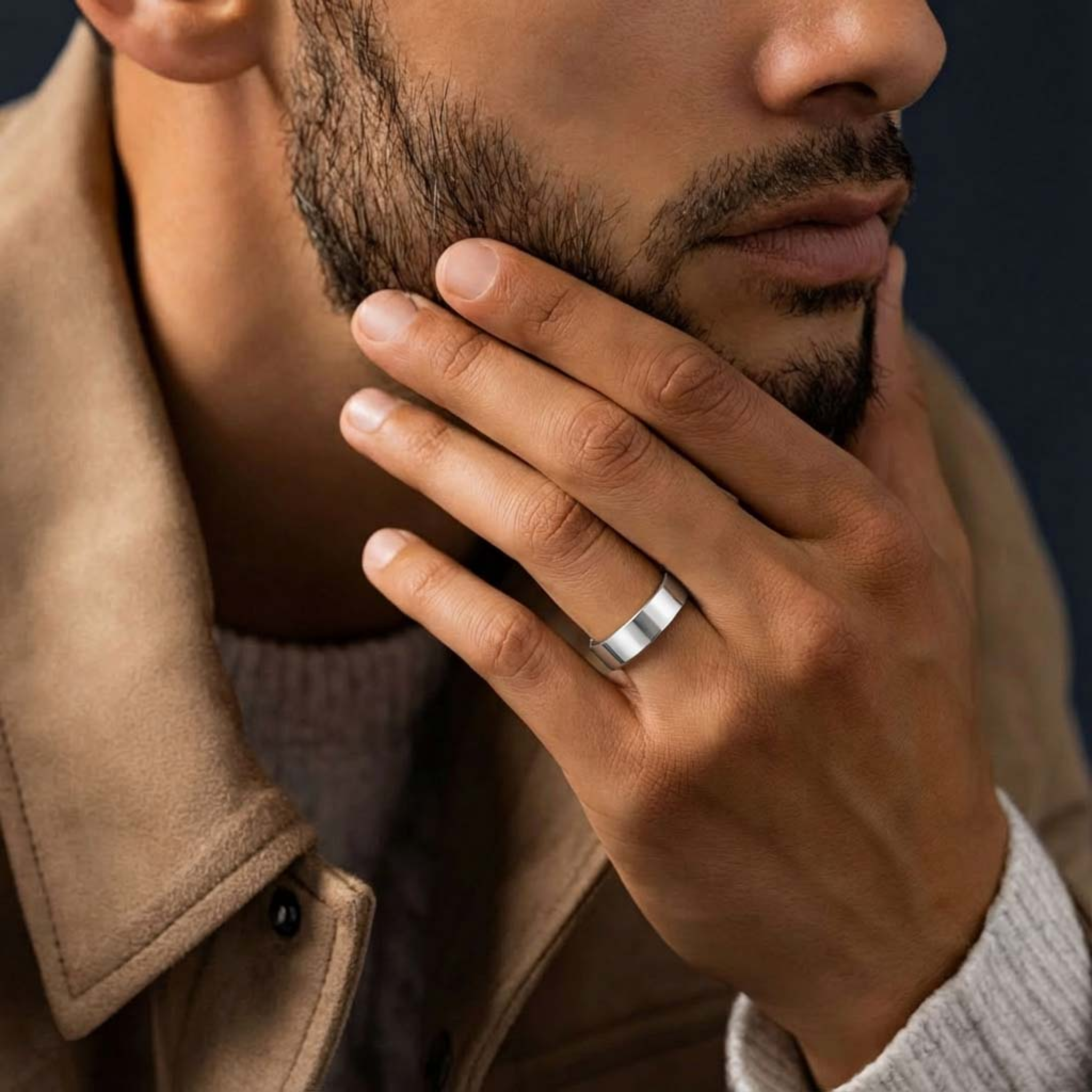 Beau Couple Rings Set