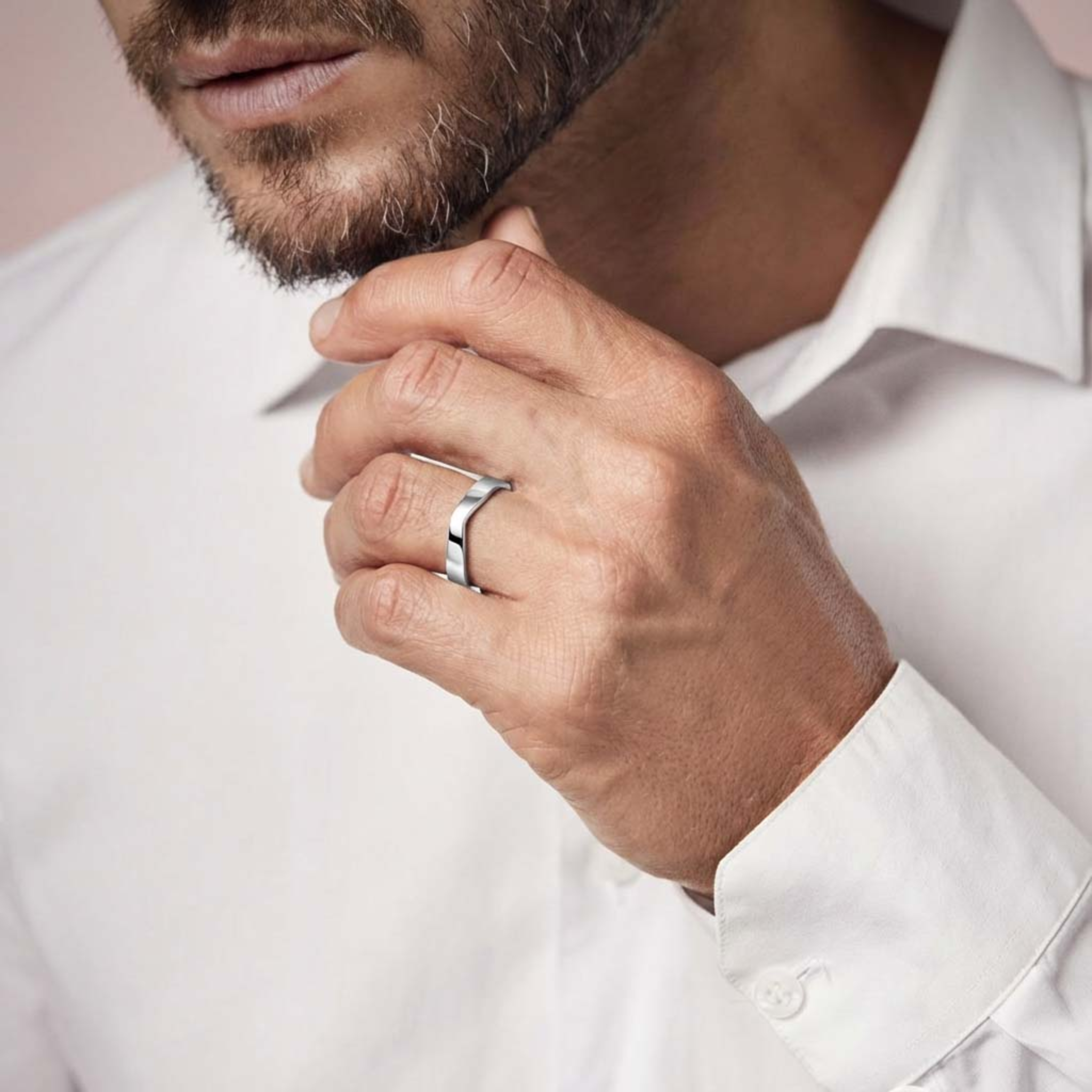 Eternal Love Couple Rings Set