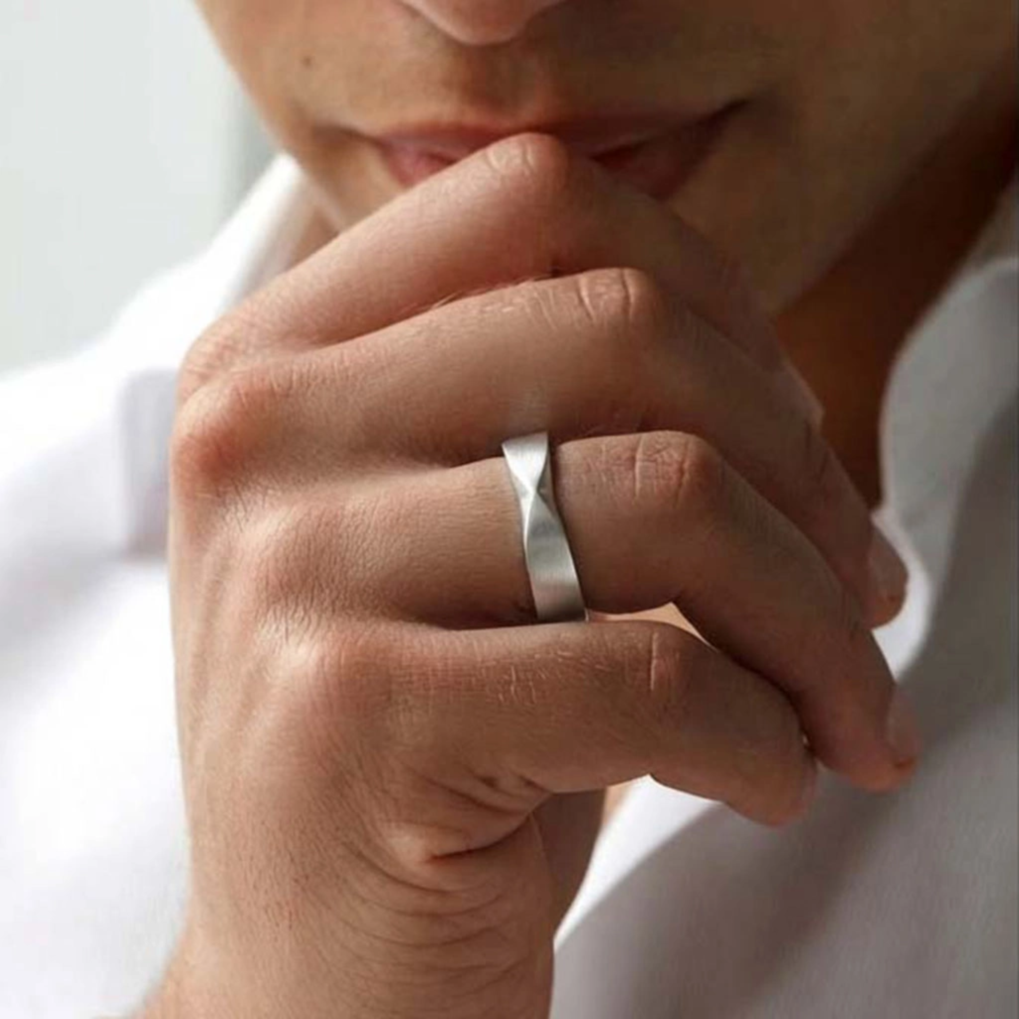 Everlasting Love Couple Rings Set