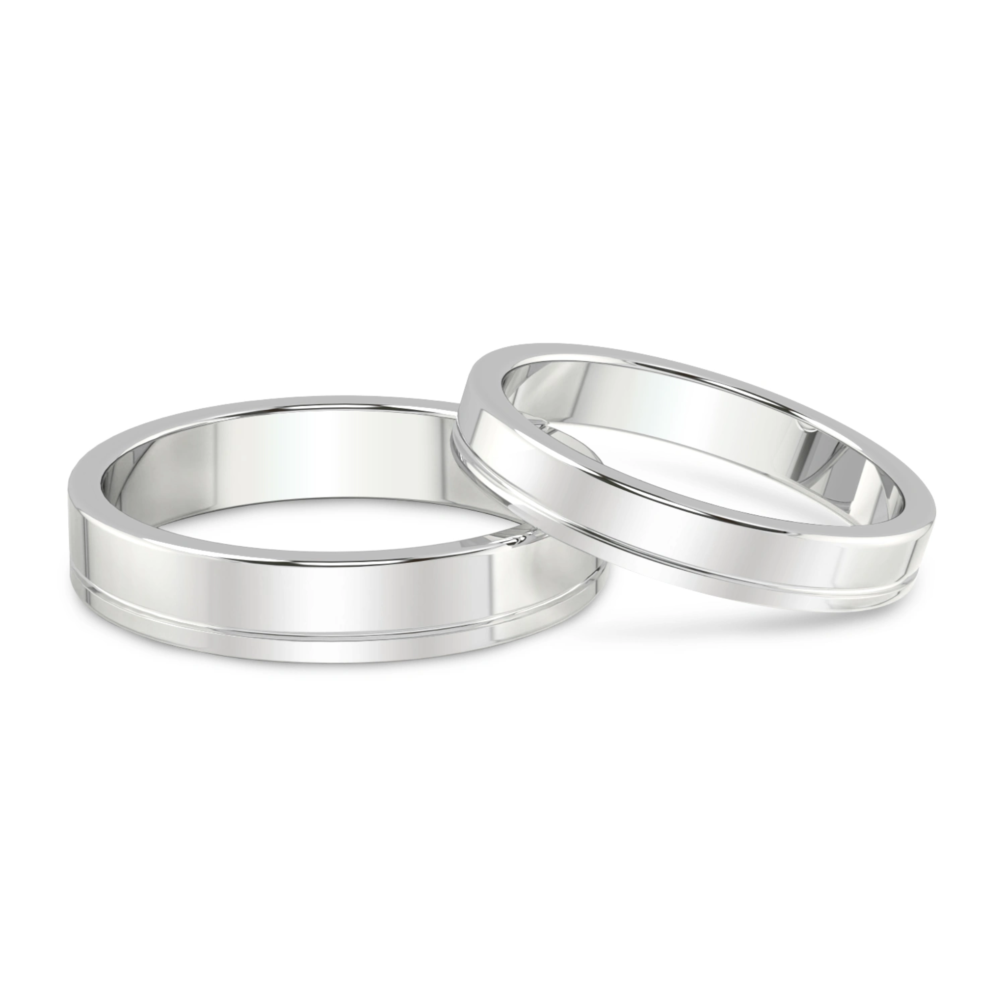 Forever Love Couple Rings Set
