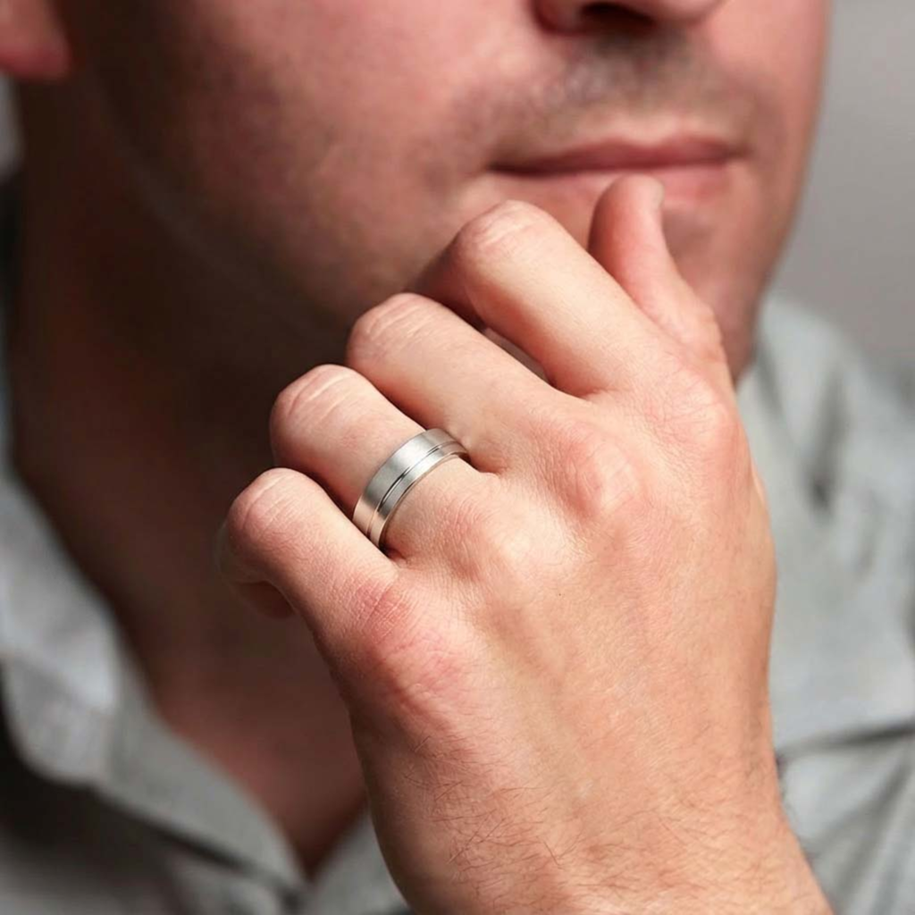 Forever Love Couple Rings Set